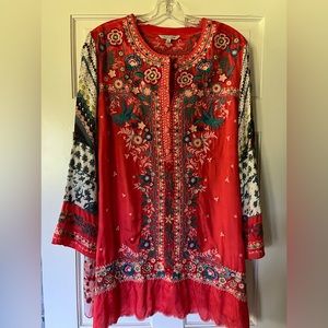 11 tops and tunics.  Originally $119-$129.  In excellent condition.